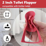 Maxbell Toilet Flapper Replacement Water Saving with Chain for Hotel Washroom Office