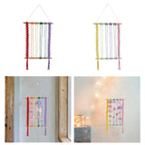 Maxbell Bohemian Tapestry Wall Decor Nursery over Bed Prop Gift Macrame Wall Hanging rainbow color