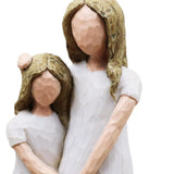 Maxbell Niece and Aunt Figurine Figure for Family Celebrations Thanksgiving Holidays