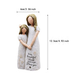 Maxbell Niece and Aunt Figurine Figure for Family Celebrations Thanksgiving Holidays