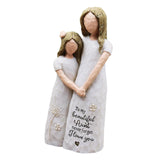 Maxbell Niece and Aunt Figurine Figure for Family Celebrations Thanksgiving Holidays