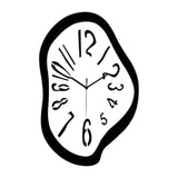 Maxbell Wall Hanging Clock Easy to Read No Ticking Ornament for Bathroom Office Home