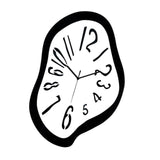 Maxbell Wall Hanging Clock Easy to Read No Ticking Ornament for Bathroom Office Home