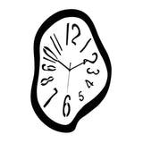 Maxbell Wall Hanging Clock Easy to Read No Ticking Ornament for Bathroom Office Home