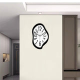 Maxbell Wall Hanging Clock Easy to Read No Ticking Ornament for Bathroom Office Home