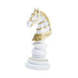 Maxbell International Chess Statue Tabletop Ornament for Chess Lovers Cabinet Office Horse