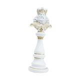 Maxbell International Chess Statue Tabletop Ornament for Chess Lovers Cabinet Office King