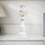 Maxbell International Chess Statue Tabletop Ornament for Chess Lovers Cabinet Office King