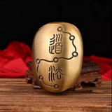 Maxbell Turtle Shell Figurine Novelty Gift Chinese Decor for Shelf Study Room Office
