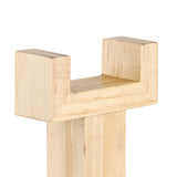 Maxbell Headphone Stand Storage Tray Wood Universal PC Gaming Headset Display Holder