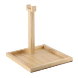 Maxbell Headphone Stand Storage Tray Wood Universal PC Gaming Headset Display Holder