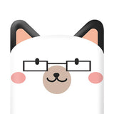 Maxbell Kids Room Wall Padding Anti Collision Pad for Living Room Decor Bedroom White Dog Pattern