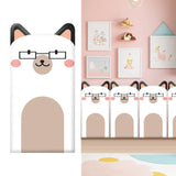 Maxbell Kids Room Wall Padding Anti Collision Pad for Living Room Decor Bedroom White Dog Pattern