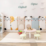 Maxbell Kids Room Wall Padding Anti Collision Pad for Living Room Decor Bedroom Cute Dog Pattern