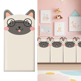 Maxbell Kids Room Wall Padding Anti Collision Pad for Living Room Decor Bedroom Beige Dog Pattern