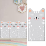 Maxbell Kids Room Wall Padding Anti Collision Pad for Living Room Decor Bedroom Gray Cat Pattern