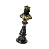 Maxbell Resin Figurine Craft International Chess Statue for Office Desk Chess Lovers Queen