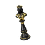 Maxbell Resin Figurine Craft International Chess Statue for Office Desk Chess Lovers Queen