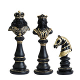 Maxbell Resin Figurine Craft International Chess Statue for Office Desk Chess Lovers Queen