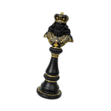 Maxbell Resin Figurine Craft International Chess Statue for Office Desk Chess Lovers King