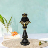 Maxbell Resin Figurine Craft International Chess Statue for Office Desk Chess Lovers King
