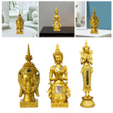 Maxbell Zen Buddha Statue Resin Craft Desktop Ornament for Living Room Office Indoor Buddha Head