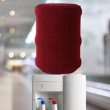 Maxbell Water Dispenser Barrel Dust Cover Office Kitchen 5 Gallon Water Bottle Cover Dark Red