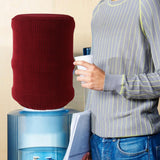 Maxbell Water Dispenser Barrel Dust Cover Office Kitchen 5 Gallon Water Bottle Cover Dark Red