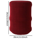 Maxbell Water Dispenser Barrel Dust Cover Office Kitchen 5 Gallon Water Bottle Cover Dark Red