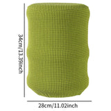 Maxbell Water Dispenser Barrel Dust Cover Office Kitchen 5 Gallon Water Bottle Cover Light Green