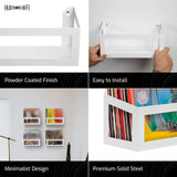 Maxbell Hanging Record Holder Floating Album Cover Display Shelf Record Holder Stand