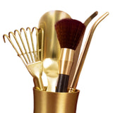 Maxbell Incense Burner Cleaning Tool Set Crafts Household for Buddhist Temple Office Type A