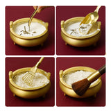 Maxbell Incense Burner Cleaning Tool Set Crafts Household for Buddhist Temple Office Type A
