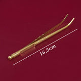 Maxbell Incense Burner Cleaning Tool Set Crafts Household for Buddhist Temple Office Type A
