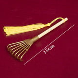 Maxbell Incense Burner Cleaning Tool Set Crafts Household for Buddhist Temple Office Type A