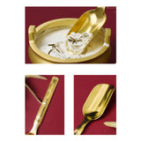 Maxbell Incense Burner Cleaning Tool Set Crafts Household for Buddhist Temple Office Type A