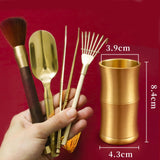 Maxbell Incense Burner Cleaning Tool Set Crafts Household for Buddhist Temple Office Type A