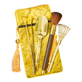 Maxbell Incense Burner Cleaning Tool Set Crafts Household for Buddhist Temple Office Type B