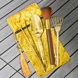Maxbell Incense Burner Cleaning Tool Set Crafts Household for Buddhist Temple Office Type B