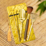 Maxbell Incense Burner Cleaning Tool Set Crafts Household for Buddhist Temple Office Type B