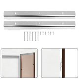 Maxbell Picture Z Bar Hanger 1 Pair Mirror Hanging Hanger for Frame Mirrors Artwork