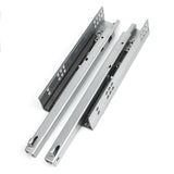 Maxbell 2Pcs Drawer Sliding Rails Drawer Slides for Furniture Bath Cabinet L