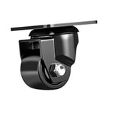 Maxbell Swivel Caster Wheel Smooth with Locking Brake for Workbench Furniture Tables 2 inch