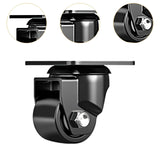 Maxbell Swivel Caster Wheel Smooth with Locking Brake for Workbench Furniture Tables 2 inch