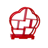 Maxbell Wooden Dessert Display Shelf Cabinets Rack for Carving Crafts Office Dessert