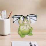 Maxbell Frog Eyeglass Holder Stand Display Stand for Office Desk Accessories Desktop