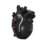 Maxbell Anatomical Heart Vase Creative Flower Vase for Halloween Bookshelf Valentine Black