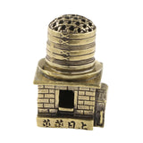 Maxbell Gold Burner Fragrance Portable Stand for Home Decor Bedroom Teahouse