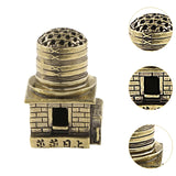 Maxbell Gold Burner Fragrance Portable Stand for Home Decor Bedroom Teahouse