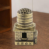 Maxbell Gold Burner Fragrance Portable Stand for Home Decor Bedroom Teahouse